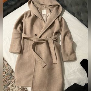 Avec Les Filles Wool trench coat